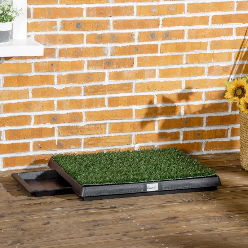 Indoor / Outdoor Grass Pet Toilet Training Mat with Urine Tray