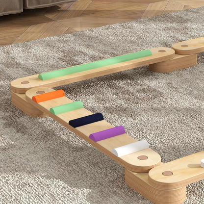 Wooden Coordination / Agility Balance Beam for Kids