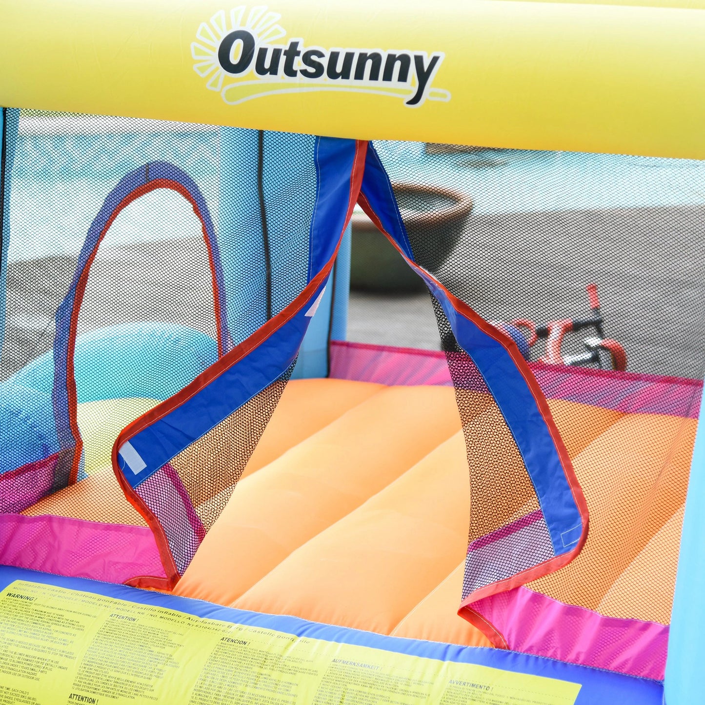 Octopus Design Bouncy Castle with Water Paddle Pool and Spraying Octopus