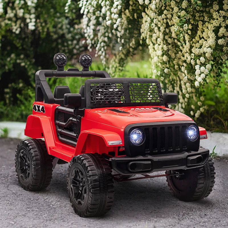 12V Kids Electric Ride On Car Truck Toy SUV with Remote Control - Red