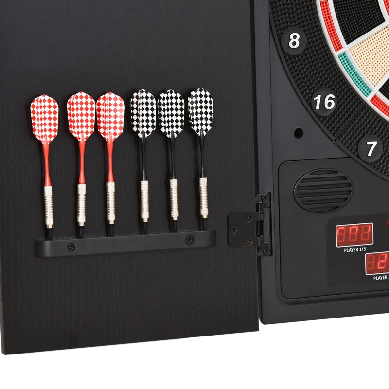 Kids Electronic Dartboard Set with 27 Game modes & 12 Soft Tip Darts