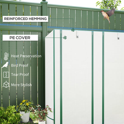 Three-Tier Mini Greenhouse - White