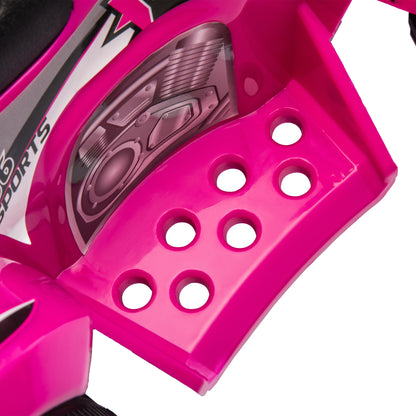 6V Kids Electric Quad Bike w/ Music, Forward Function, for 2-6 Years, Pink