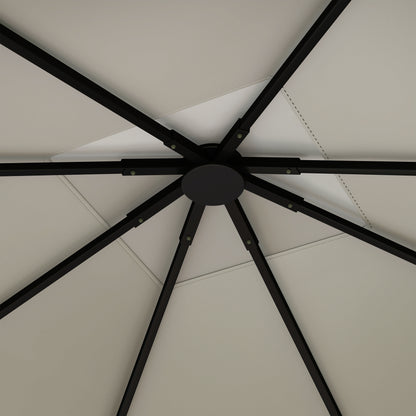 3 x 3(m) Gazebo Canopy Replacement, for 01-0867 - Light Grey