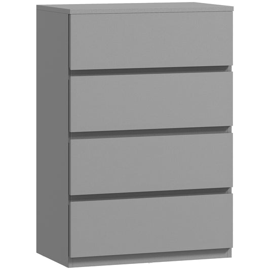 Chest of Drawers, 4-Drawer Storage Cabinets, Modern Dresser, Storage Drawer Unit for Bedroom