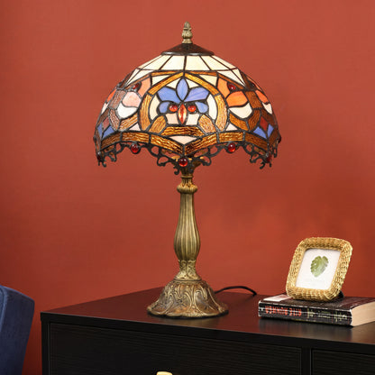 Tiffany Lamp, Stained Glass Table Lamp, Handcrafted Artisan Collectible, Suitable for Living Room and Bedside