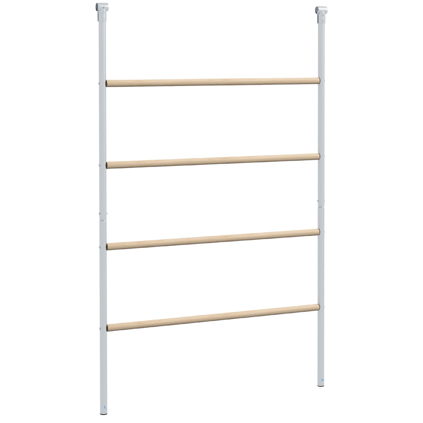 Chicken Perch for Coop, Wooden and Galvanised Steel Roosting Bar Jungle Gym, Chicken Roosting Ladder for Backyard Farm