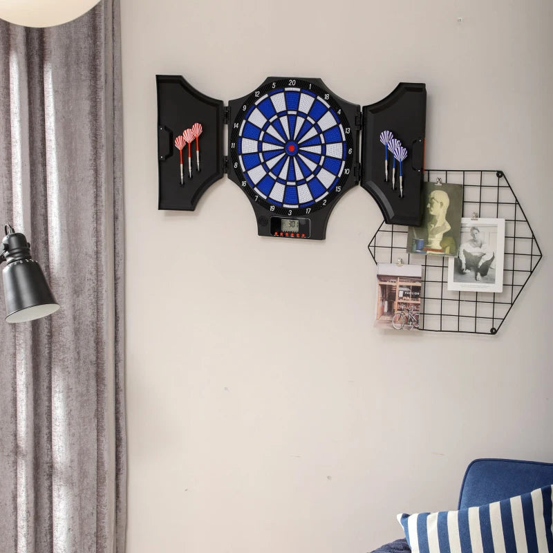 Electronic Dartboard Set with 6 Darts and 31 Game Modes