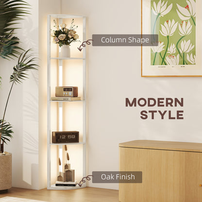 4-Tier Corner Floor Lamp