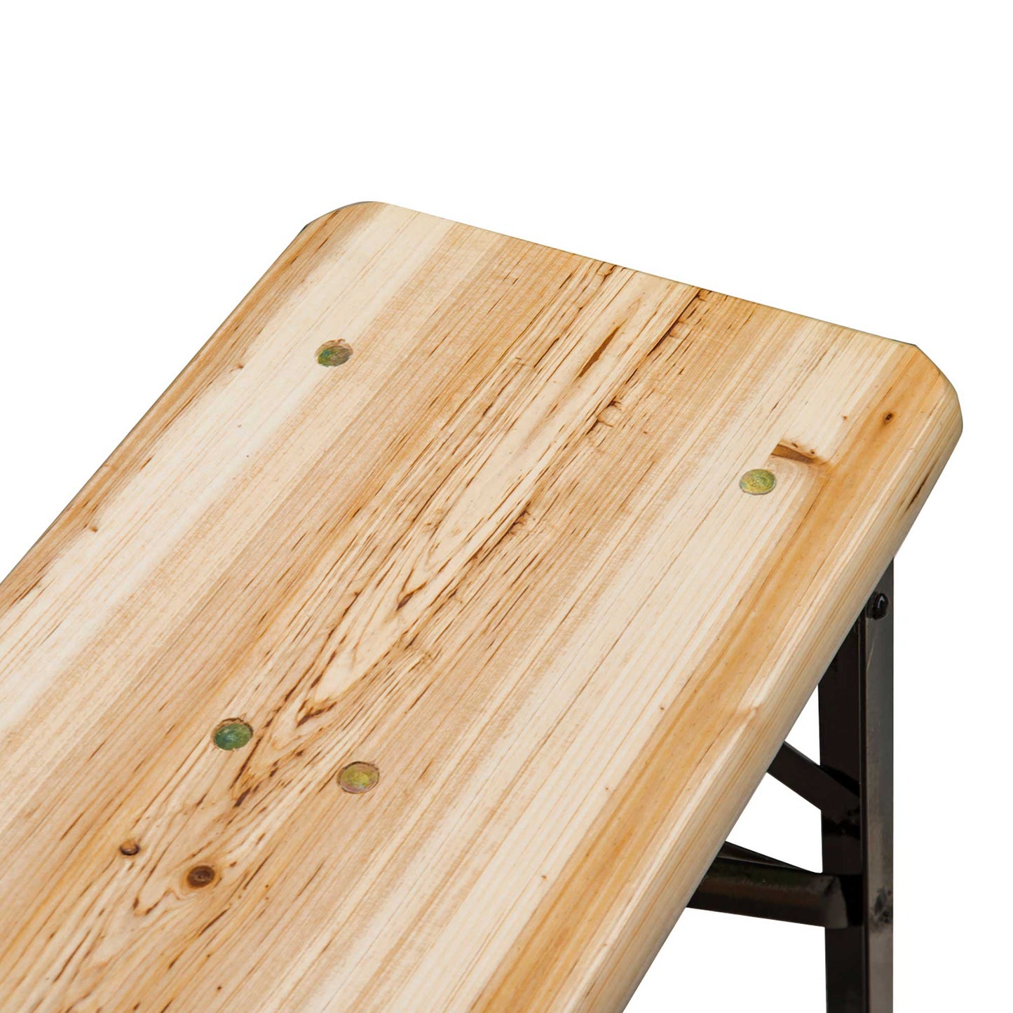 Portable Folding Camping Picnic Table and Bench Set Garden BBQ Chairs Stools Trestle Wooden Wood (120cm(L) x 25cm(W) x 46cm(H