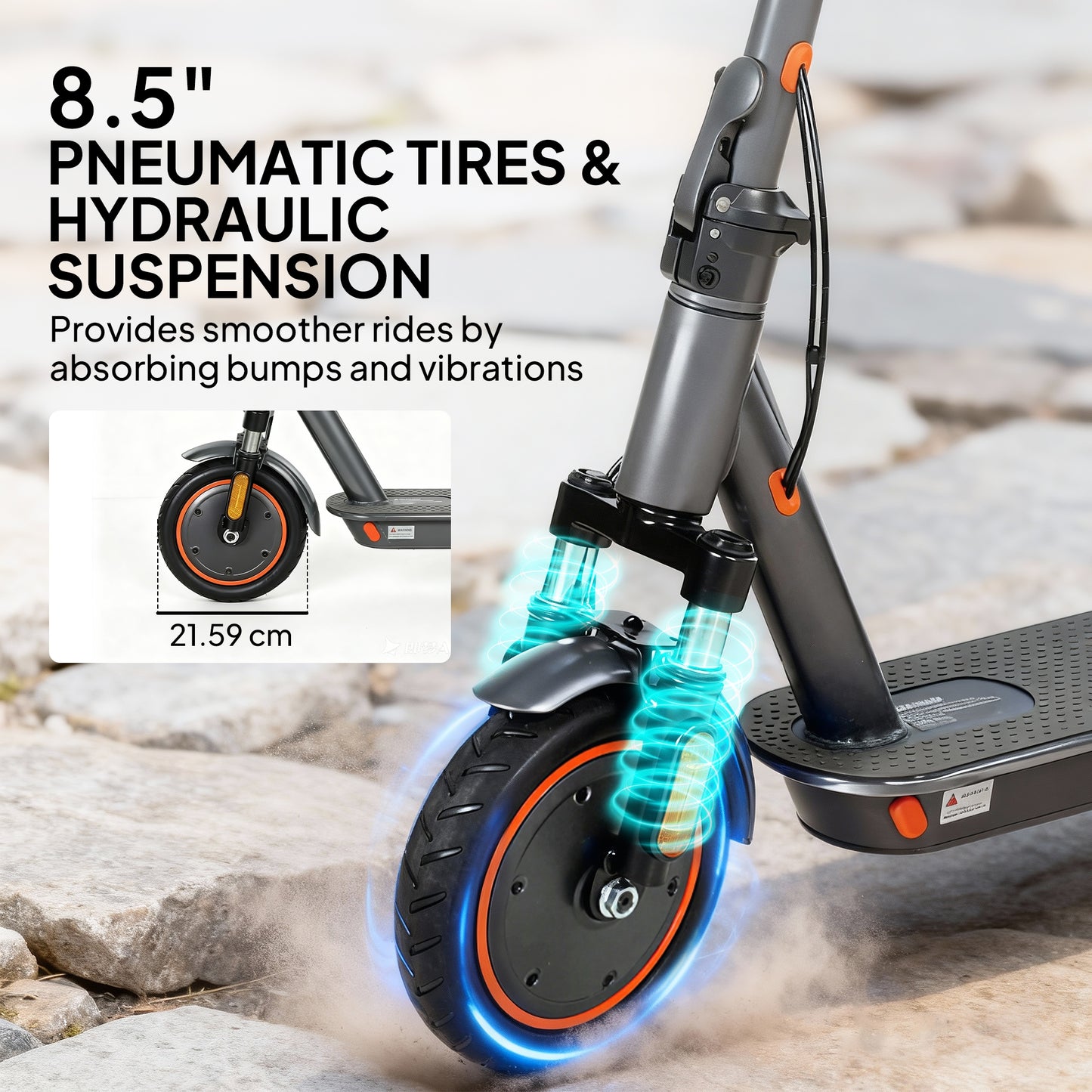 Foldable Electric Scooter with 350W Motor, Up to 25km/h