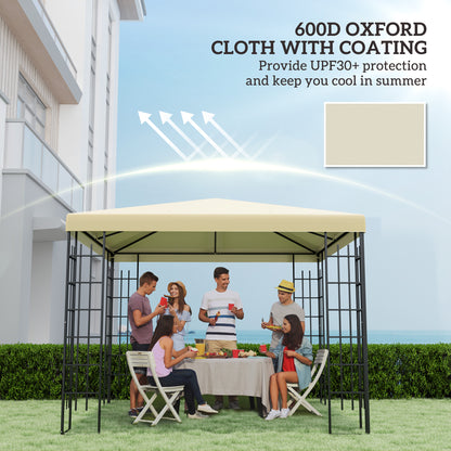3 x 3(m) Gazebo Frame Replacement - Cream