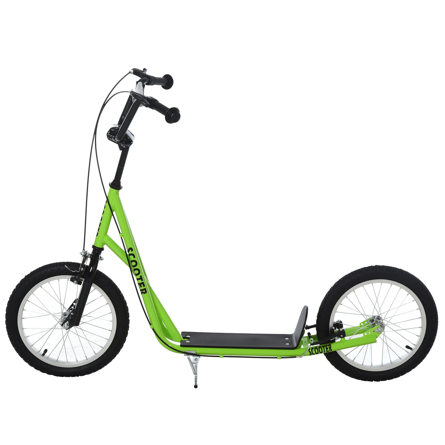 Kick Scooters for Kids with Adjustable Height, Anti-Slip Deck, Dual Brakes, Rubber Tyres