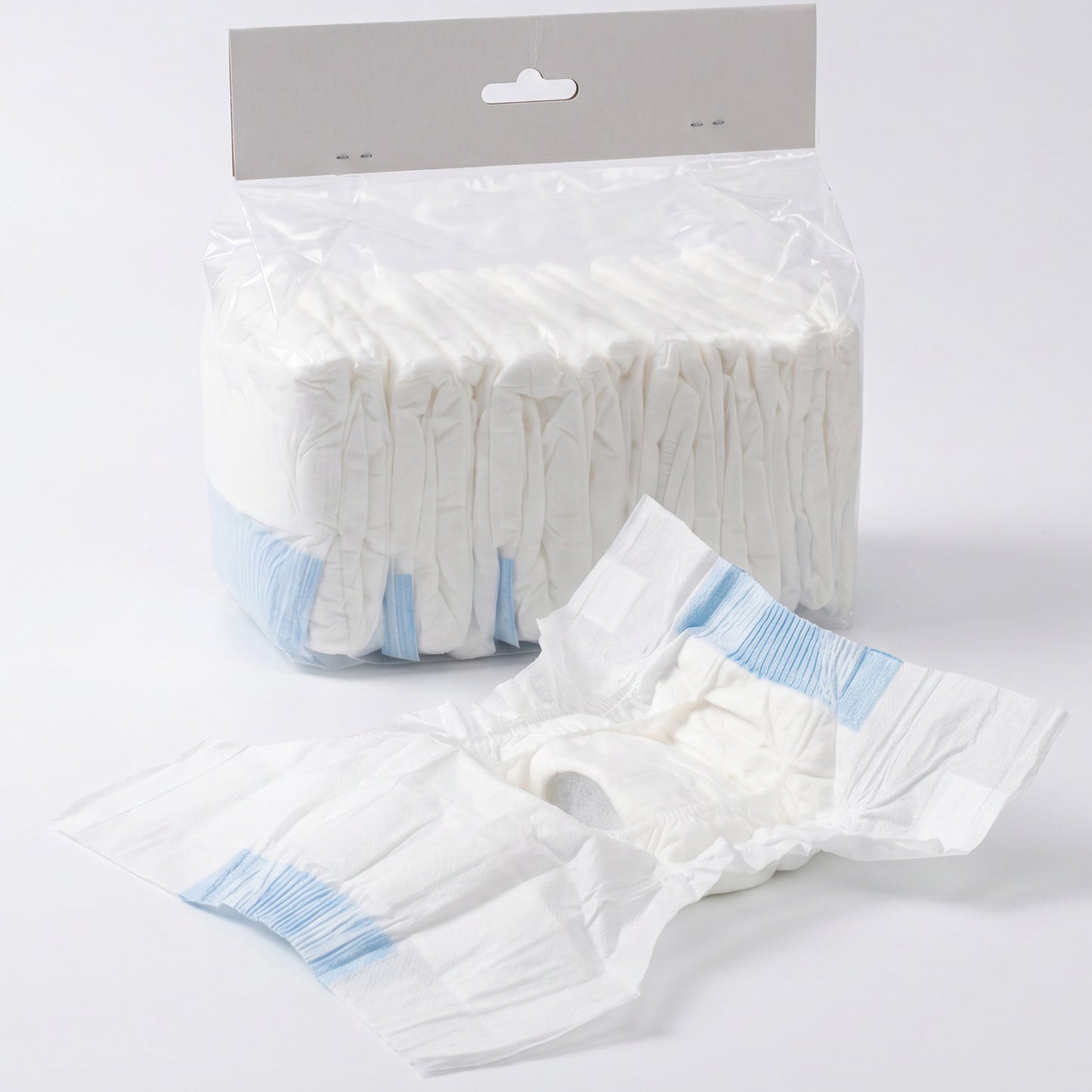 Disposable Dog Diapers Female for L Dogs Incontinence or Excitable Urination and Training 48 Count