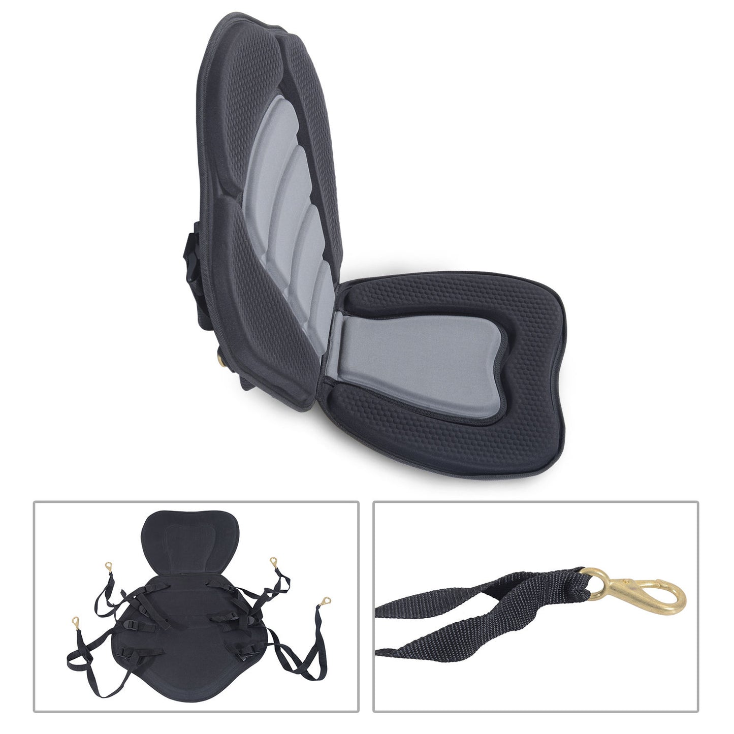Paddle Board Seat, Detachable Kayak Seat with Padded High Backrest, Sit On Top Design, for Canoe Rafting Sports