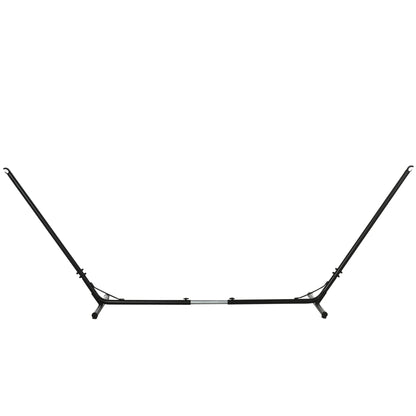 3.1–3.8m Adjustable Universal Hammock Stand Metal Frame Garden Camping Picnic Outdoor Patio Replacement – Stand Only