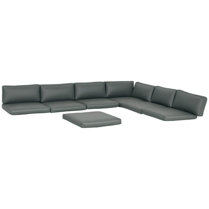 14-Piece Dining Set Cushions - Grey
