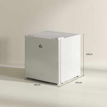 46 Litre Lockable Countertop Fridge - Cream White