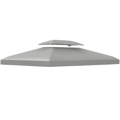 Gazebo Roof Replacement, for 3 x 4m Frames - Light Grey