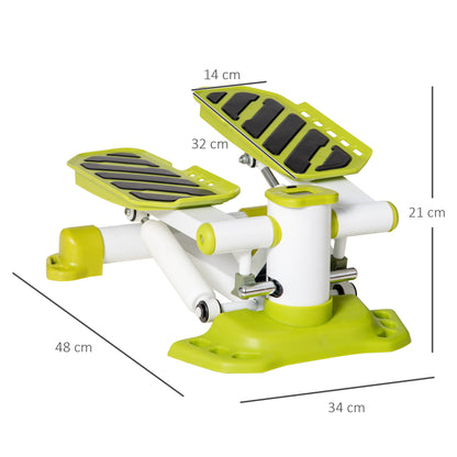 Portable Mini Stepper, Steppers for Exercise Workout with LCD Display Monitor, Anti-skid Foot Pedals for Home Gym Office