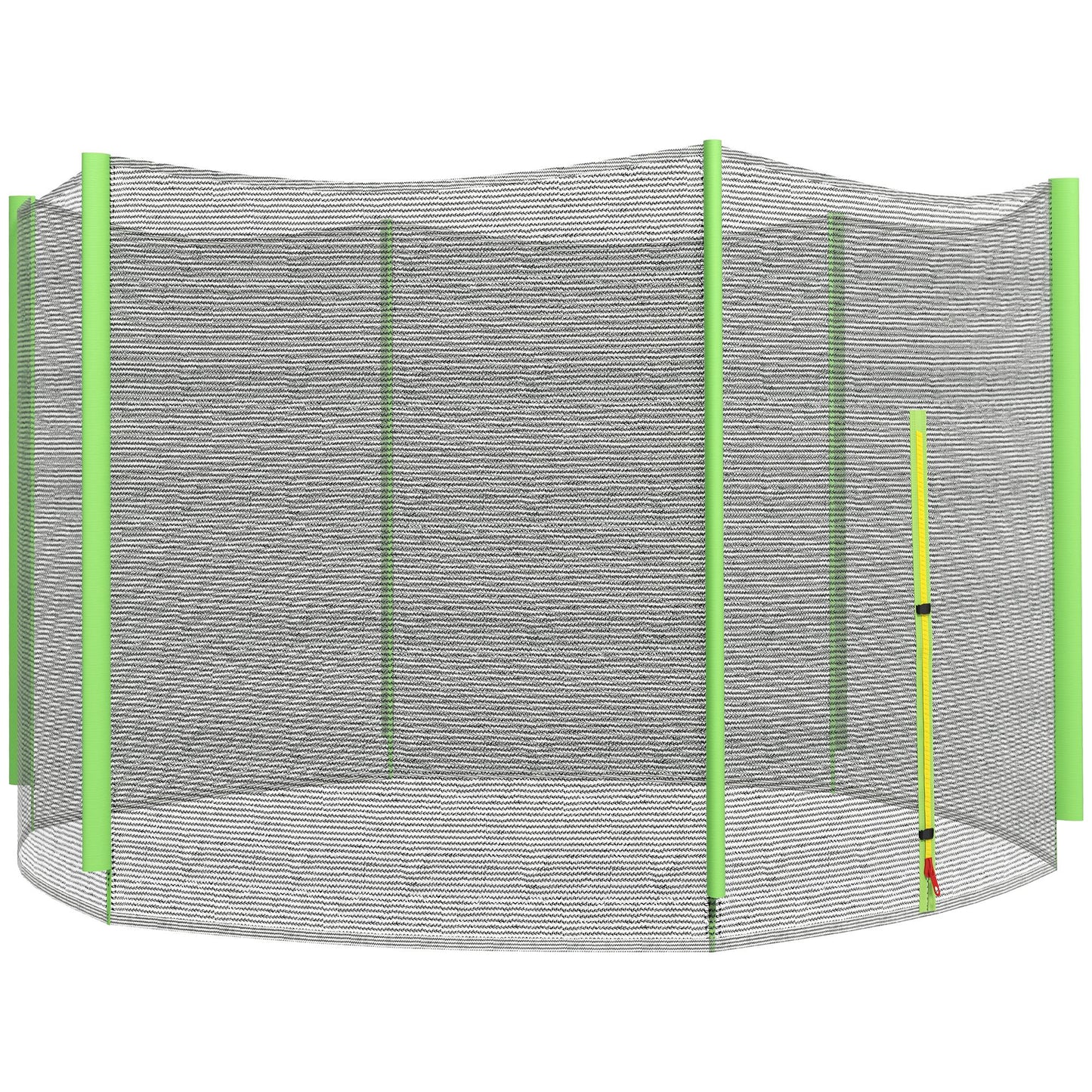 10ft Trampoline Net Replacement with 6 Plastic Pole Covers