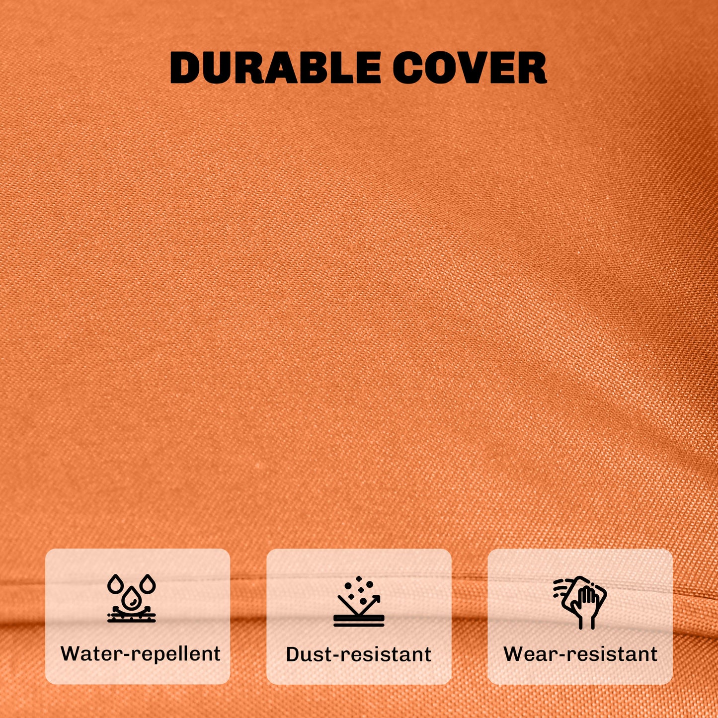 14-piece Dining Set Cushions - Orange