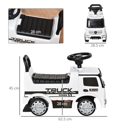 Compatible Kids Ride On Car Truck Mercedes Benz Licensed Toddler Foot To Floor Slider w/Under Seat Storage for 12