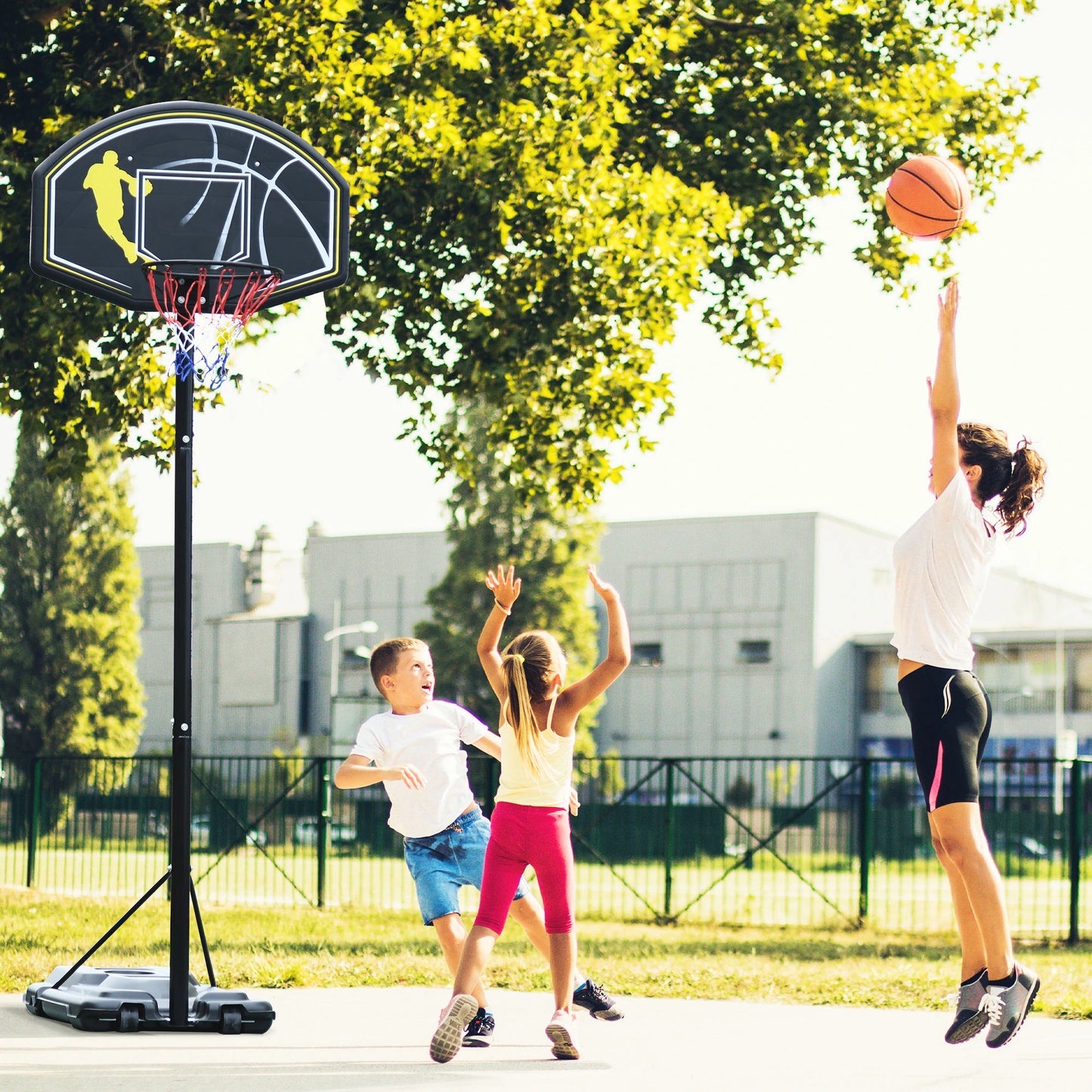 Fully Adjustable Basketball Net (1.9m-3.05m)