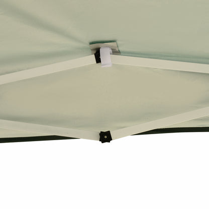 3 x 3M Garden Pop Up Gazebo Height Adjustable Marquee Party Tent Wedding Canopy with Carrying Bag, Green