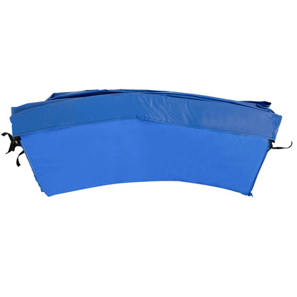 8ft Trampoline Pad, Φ244cm Trampoline Accessories Surround Pad Thick Foam Pads Padding Replacement Spare, No Holes for Pole