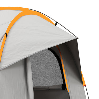 SUV Car Tent for Camping, Waterproof PU2000mm, 5 Man Tailgate Tent, 2.4 x 2.1 m, Grey and Orange