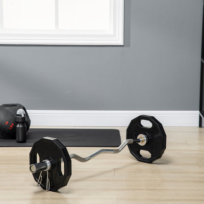Olympic Weight Plates Set, Metal and Rubber Bumper Plates Weights Discs with 2"/5cm Holes