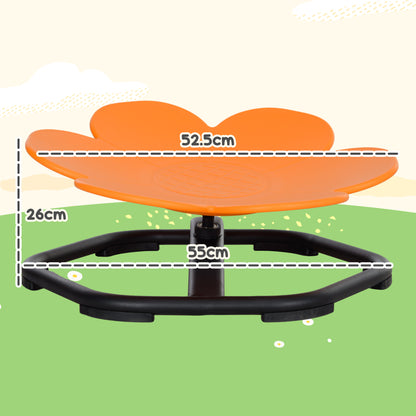 Sensory Spinning Chair for Kids, for Coordination, Balance, Orange