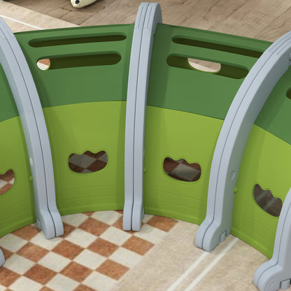 Crocodile Design Kids Play Tunnel for Ages 3-6 Crawl and Climb