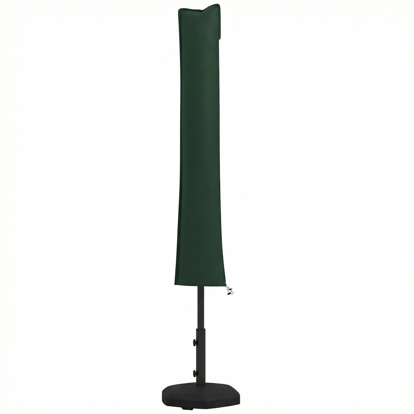 Parasol Cover, Cantilever Umbrella Cover for 2-3.5 m Parasols, Banana Umbrella Protector with Zipper, Green