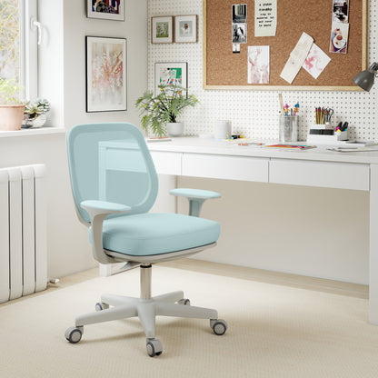 44-56cm Mesh Back Office Chair - Light Green