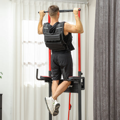 15KG Adjustable Weighted Vest, Running Weight Vest, with 30 Metal Weights, Reflective Strips, for Running, Exercise