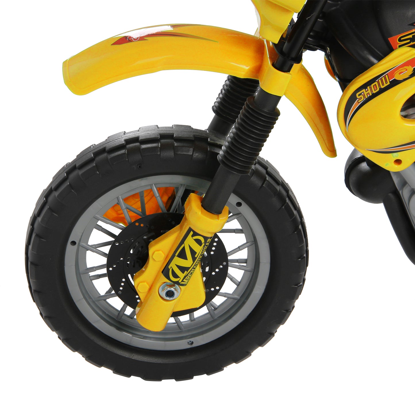 Electric Motorcycle for Kids Ride on Toys-Yellow