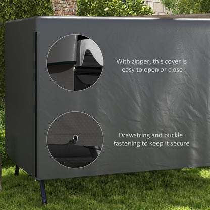 Patio 3 Seater Swing Chair Bench Cover Outdoor Garden Furniture Rain Protection Cover Protector Waterproof Anti-UV