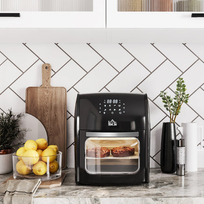 12L 8 in 1 Digital Air Fryer Oven with Roast, Bake, Dehydrate, 8 Preset Modes, Rapid Air Circulation, Timer, Inner Light