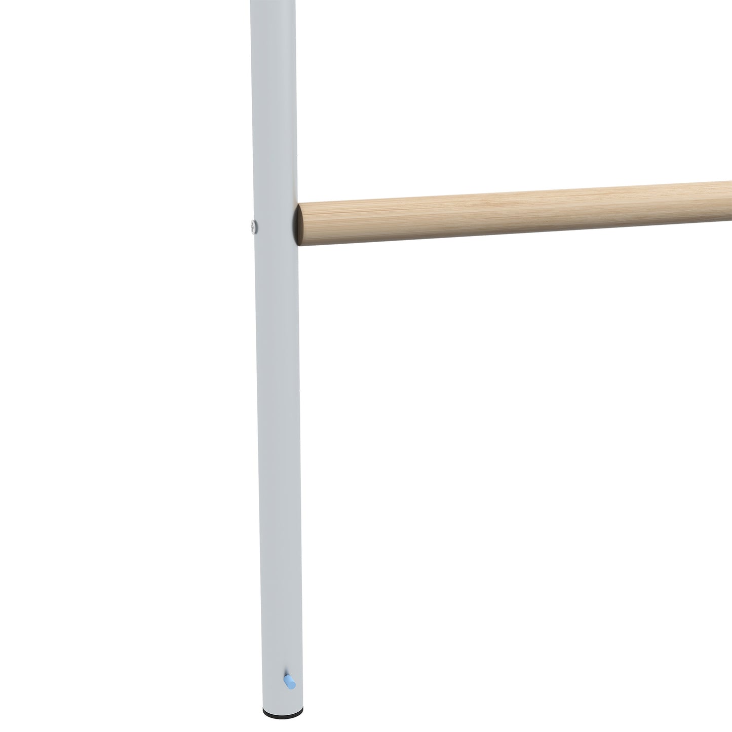 Chicken Perch for Coop, Wooden and Galvanised Steel Roosting Bar Jungle Gym, Chicken Roosting Ladder for Backyard Farm