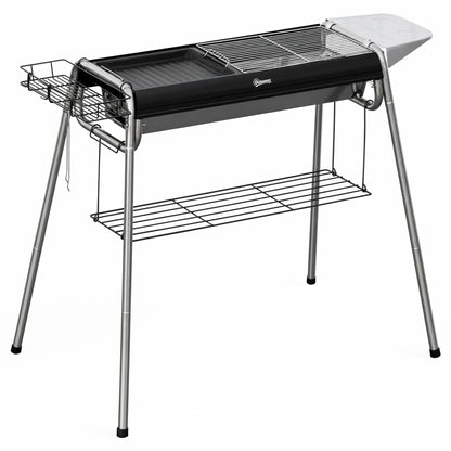 Charcoal BBQ Grill - Black