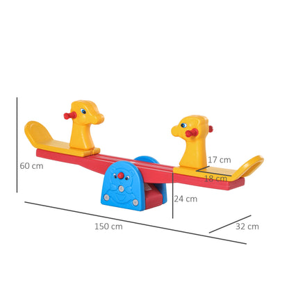 2 Seats SeeSaw with Easy Grip Handles