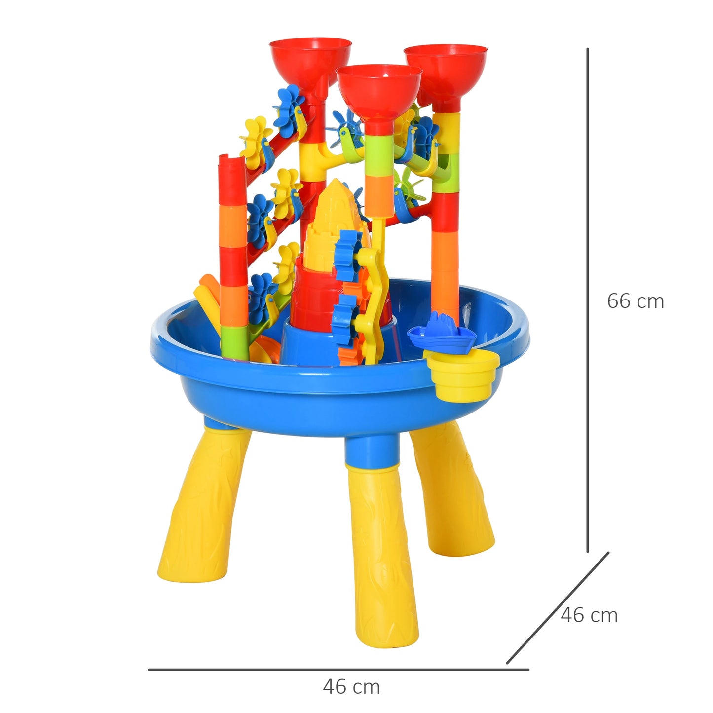 30 Piece Sand and Water Table Playset with Accessories