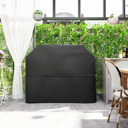 BBQ Cover for Rectangular Gas Grill, 600D UPF30+ Oxford Fabric Barbecue Cover for Waterproof Protection Rip-Proof