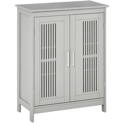 Modern Bathroom Floor Cabinet - Grey