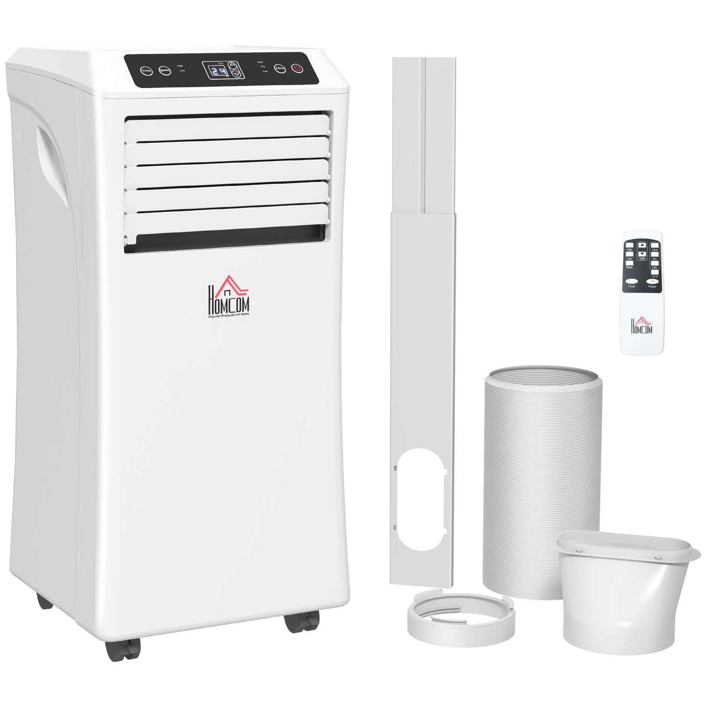 9000 BTU Air Conditioning Unit, 3-in-1 Portable Air Conditioner, Dehumidifier, Cooling Fan with Remote Control