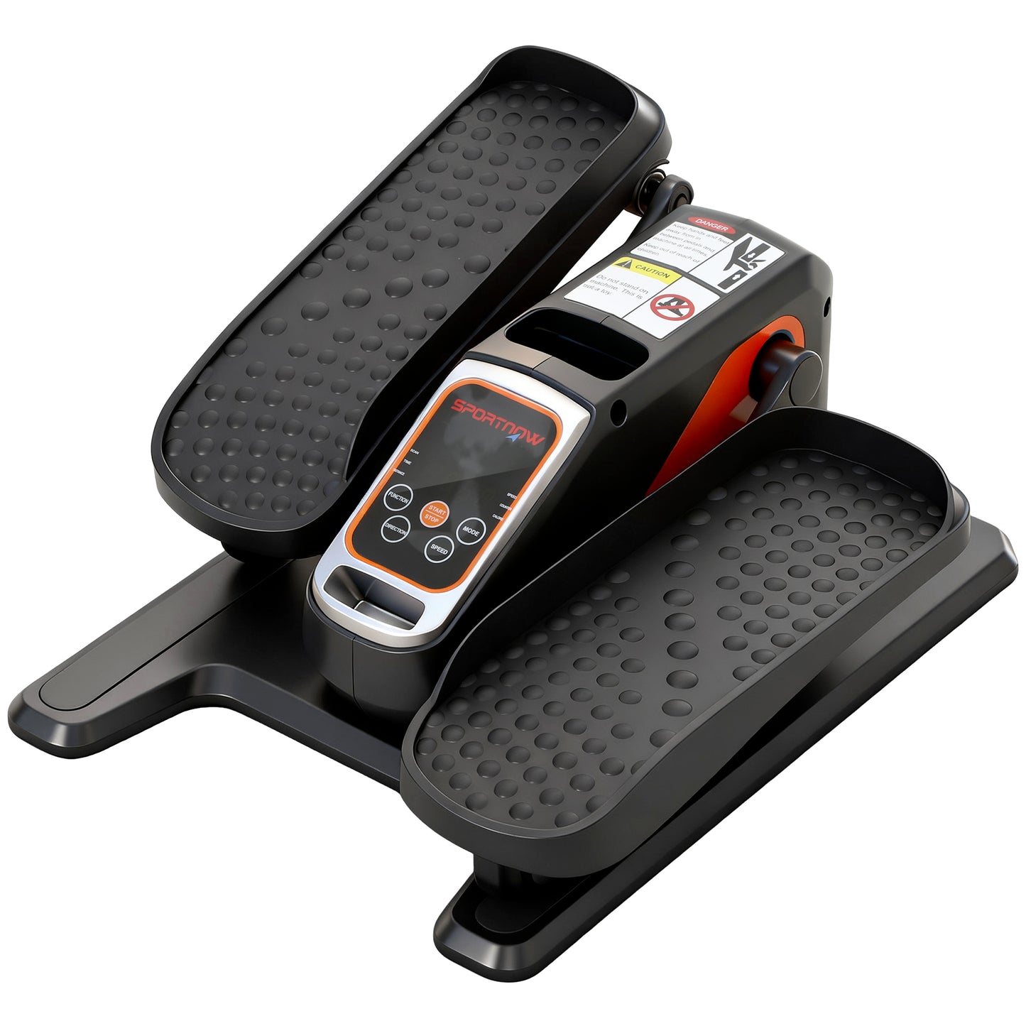 Under Desk Elliptical Machine for Home, Electric Elliptical Machine with 12 Adjustable Speed, LED Monitor