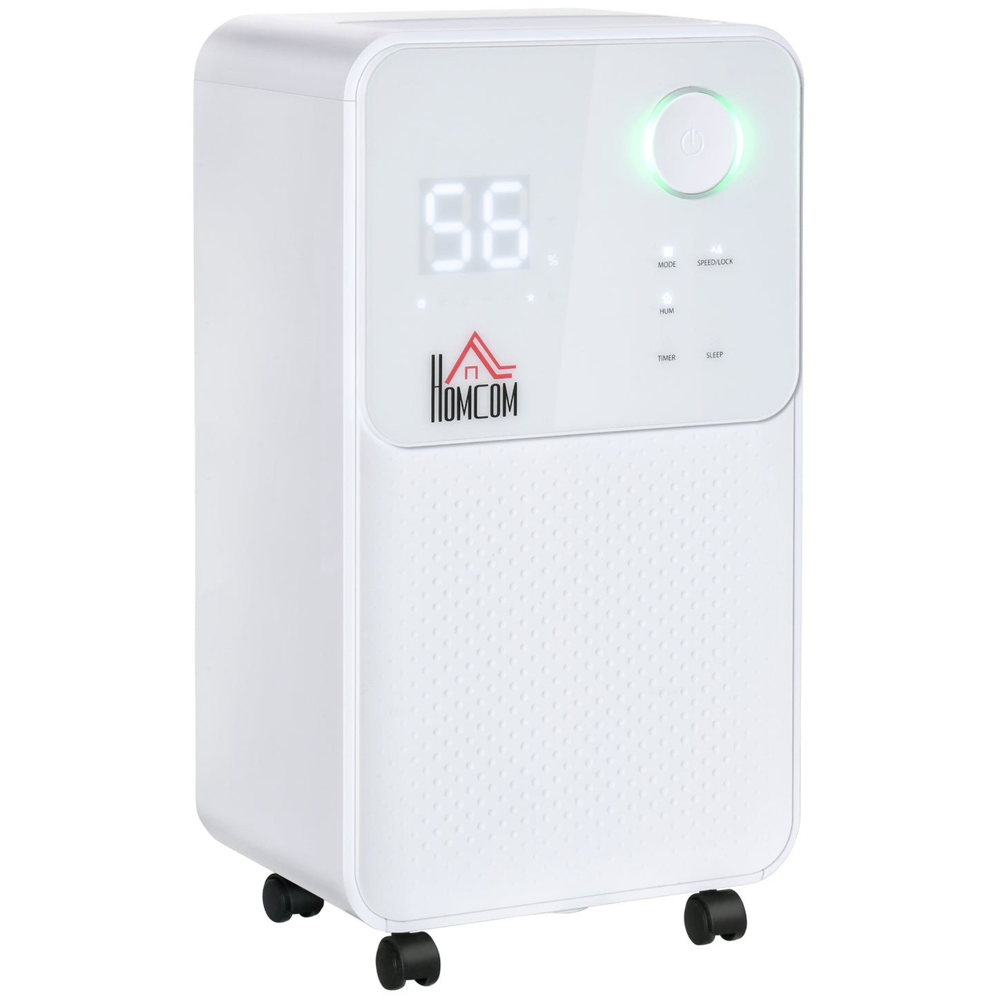 12L/Day Dehumidifier for Home, Laundry Room, Bedroom, Basement, Electric Moisture Air De-Humidifier with 4 Modes
