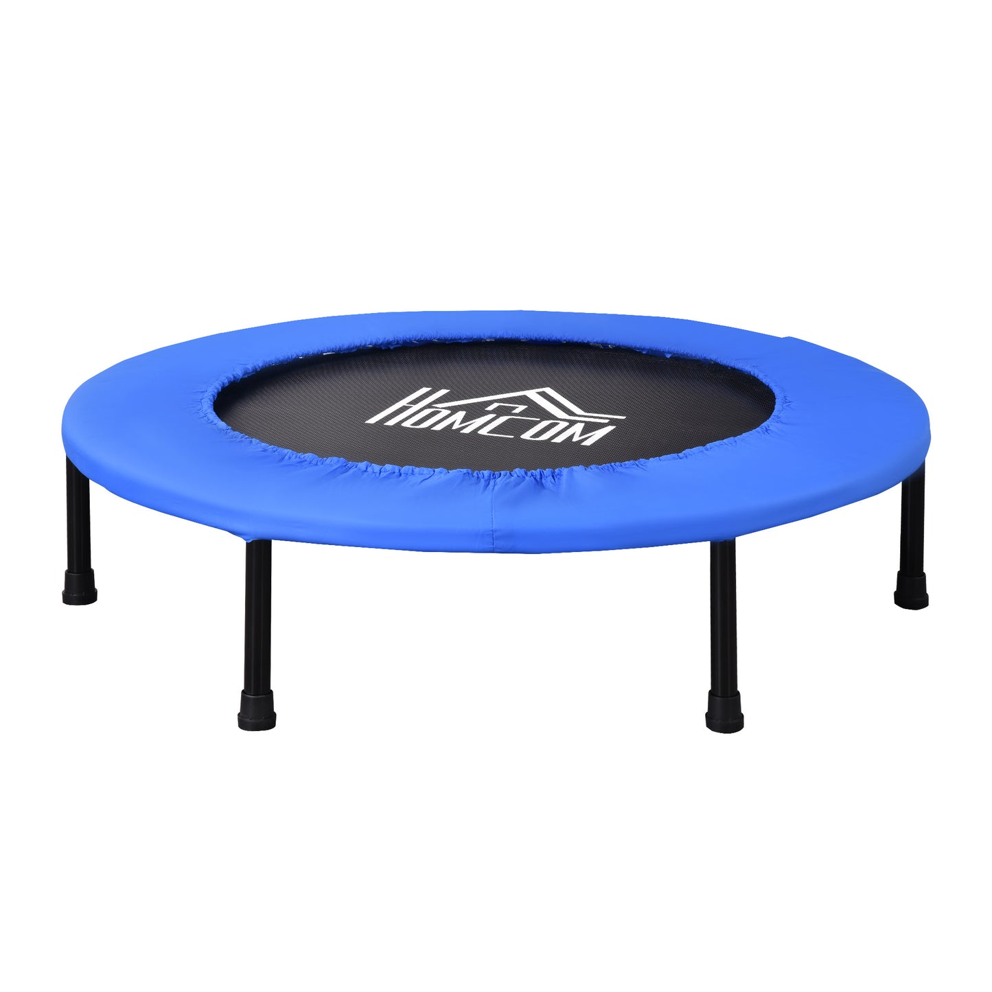36" Mini Fitness Trampoline Home Gym Yoga Exercise Rebounder Indoor Outdoor Jumper with Safety Pad, Support Up to 100 KG